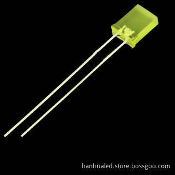 234 Square Yellow DIP LED Diode for Back Light